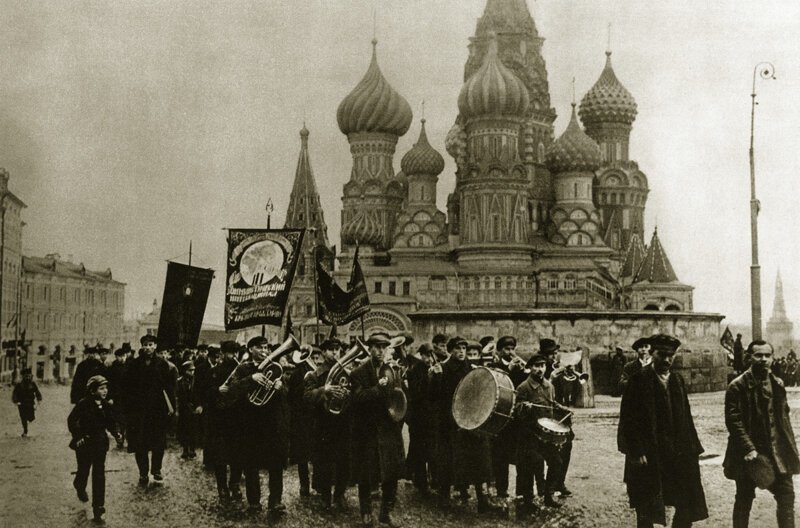Так выглядела Москва в 1920-х годах