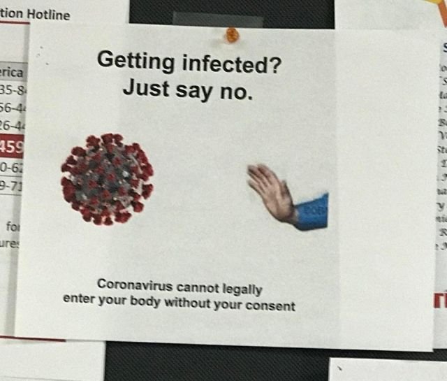 Скажи нет коронавирусу