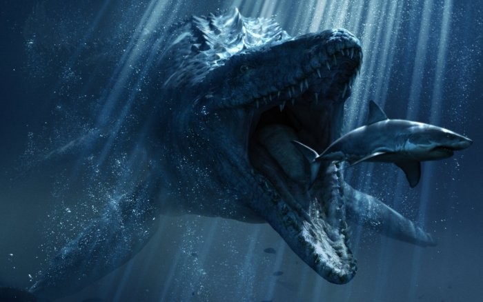 Водоплавающий тираннозавр или самый могущественный ящер моря (7 фото)
