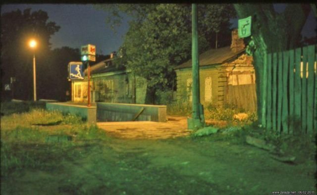 Вход в мeтро, Минск, 1991 год