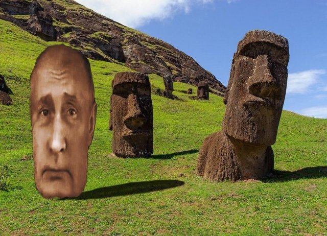 Лицо Владимира Путина на трассе &quot;Таврида&quot; стало мемом