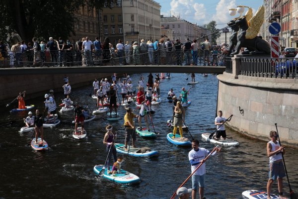 В Санкт-Петербурге прошел фестиваль &quot;Фонтанка-SUP&quot;