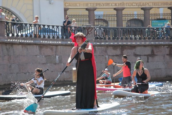 В Санкт-Петербурге прошел фестиваль &quot;Фонтанка-SUP&quot;