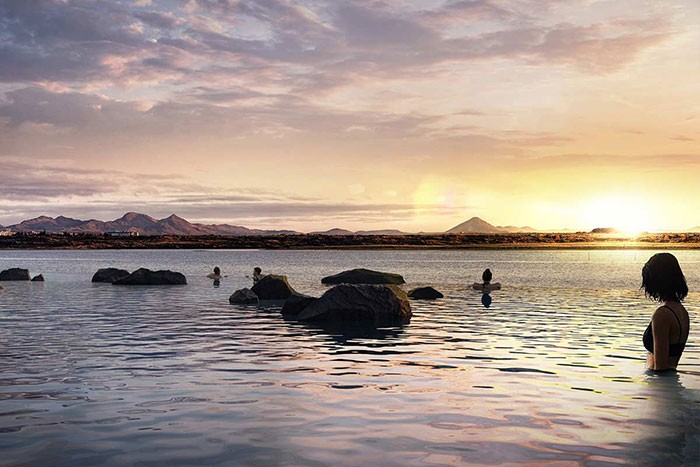 Исландия открывает эту лагуну с баром и невероятным видом (7 фото)