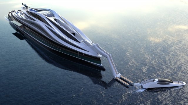 Мега-яхта «Авангард» (Avanguardia) за 500 миллионов долларов