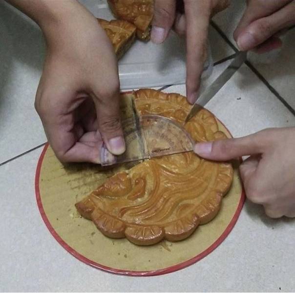 правильный способ разделить пирог