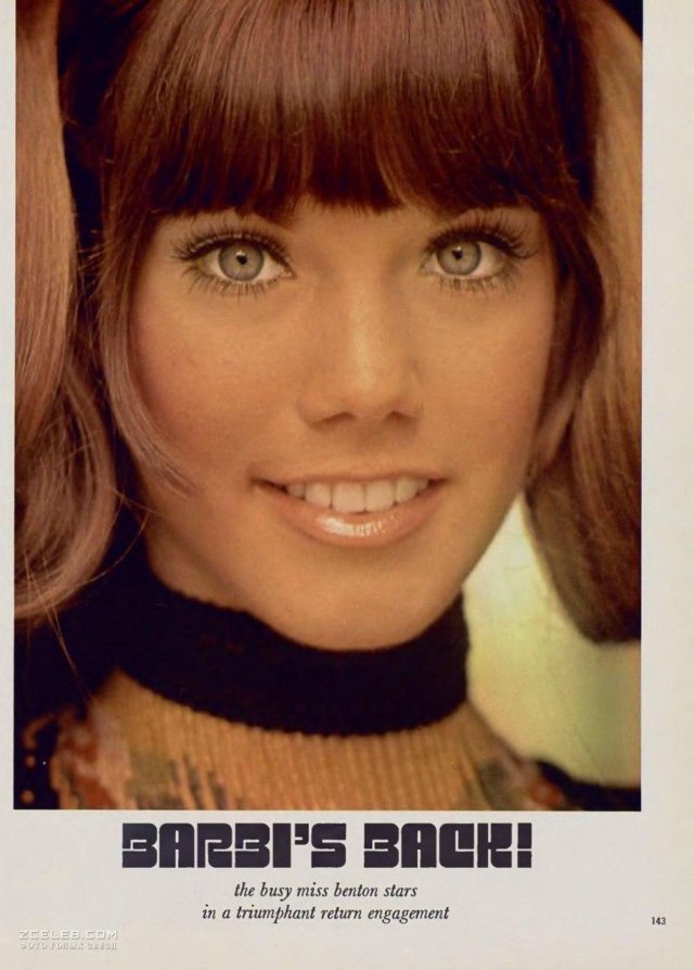 Легенда мужских журналов 70-х Барби Бентон, 1973 г.