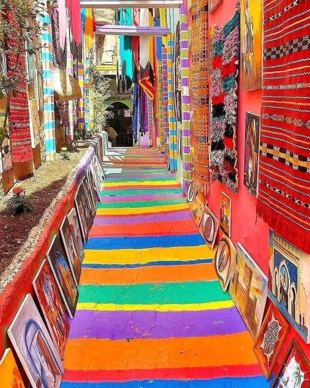 Удивительные улочки Марокко