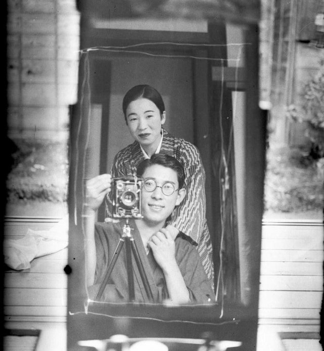 Селфи, Япония, 1920 год.