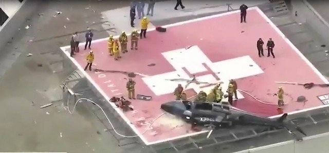 В Сан-Диего вертолет вез донорское сердце для пациента, но потерпел крушение, да и доктор подкачал (2 видео)
