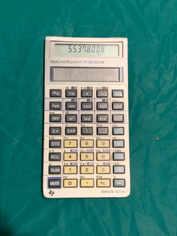 Я купил калькулятор в 1988 году, и он до сих пор отлично работает