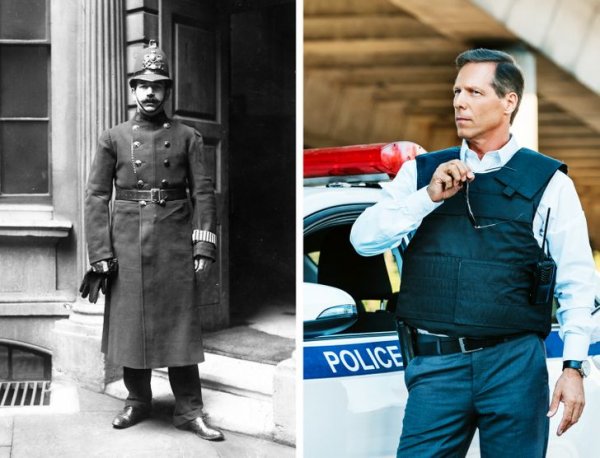 Полицейский начала ХХ века и сейчас