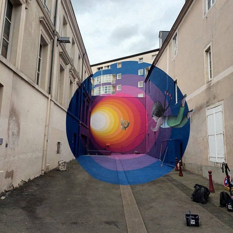 16 примеров, как талантливые уличные художники превращают улицы в художественные галереи