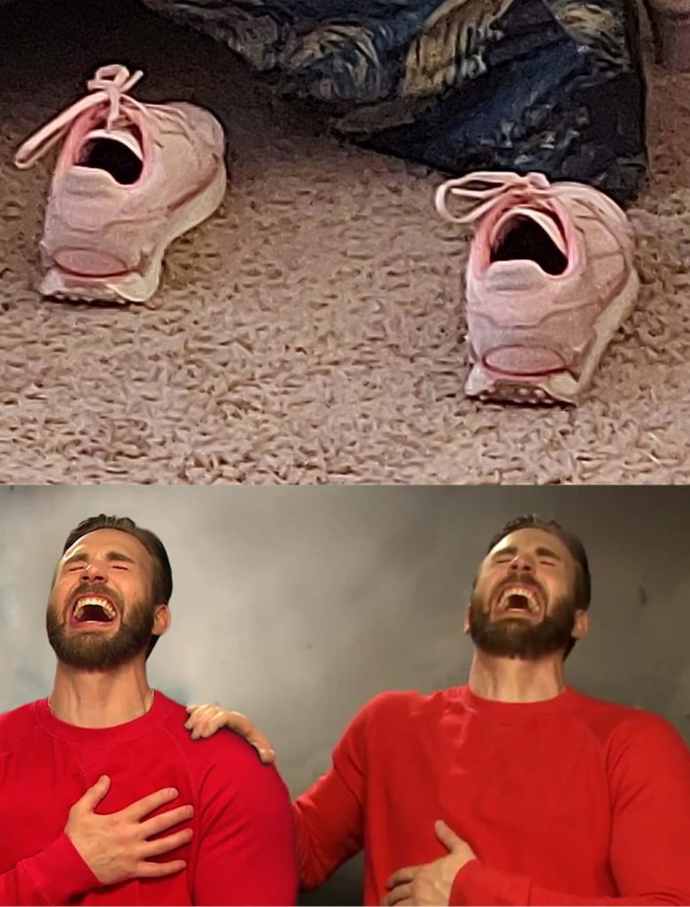 В мем и героев фотошопа превратились обычные кроссовки