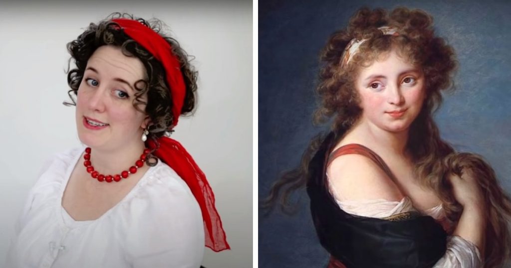 Морган показала, как менялись женские причёски на протяжении 500 лет