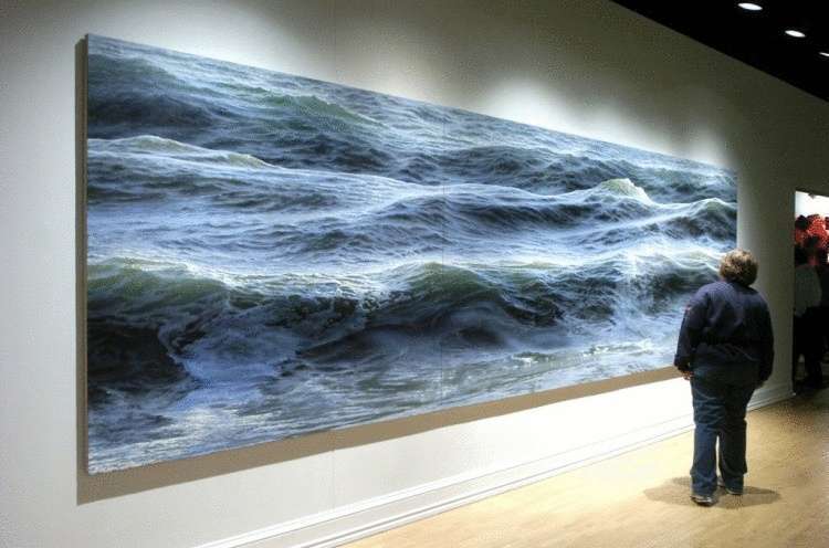 Живое море от художника Рэна Ортнера