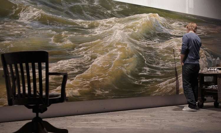 Живое море от художника Рэна Ортнера