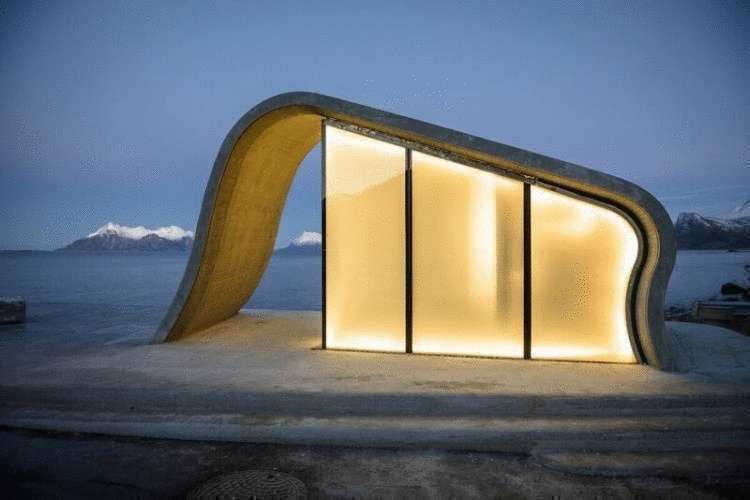 Самый дорогой норвежский туалет похожий на какой-нибудь мини-отель