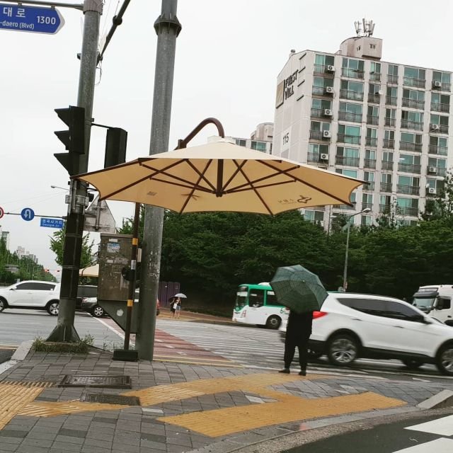 Огромные зонты
