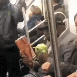 Странный пассажир метро