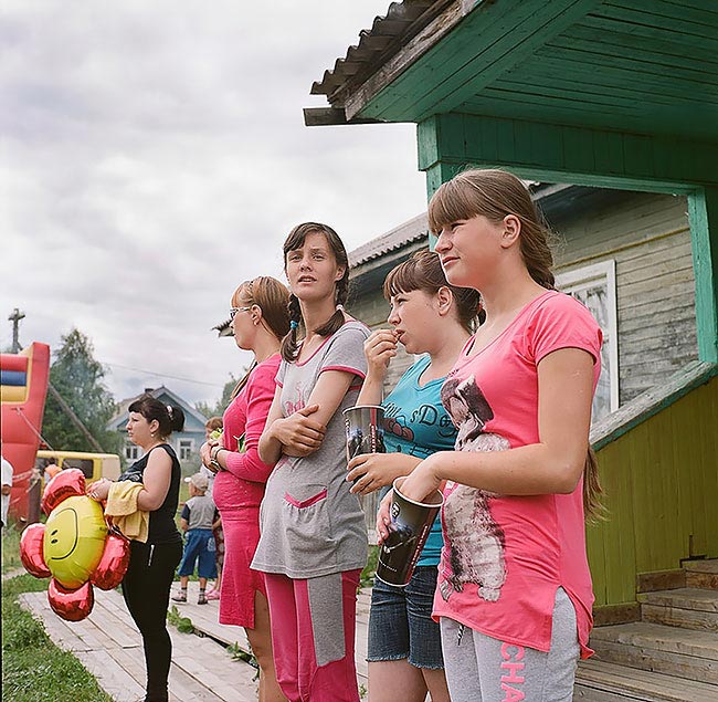 Фото людей из деревни