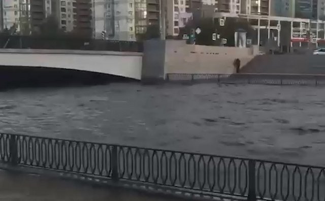 В Петербурге очередное наводнение