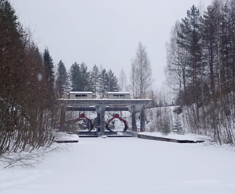 Заброшенный канал в Финляндии