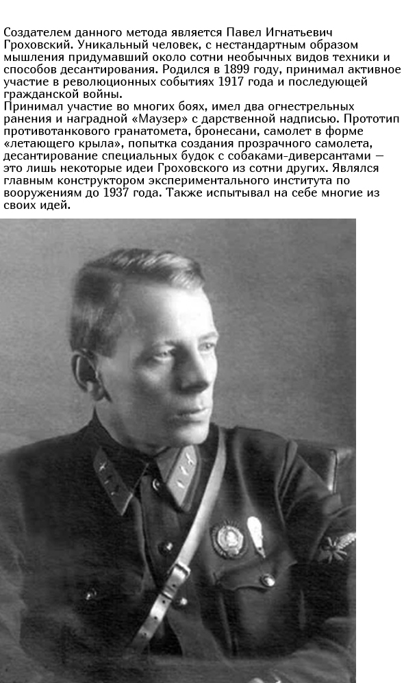 Подвесные "гробы" для десантников 1930-х годов